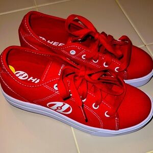 Red Heelys size Boys 5